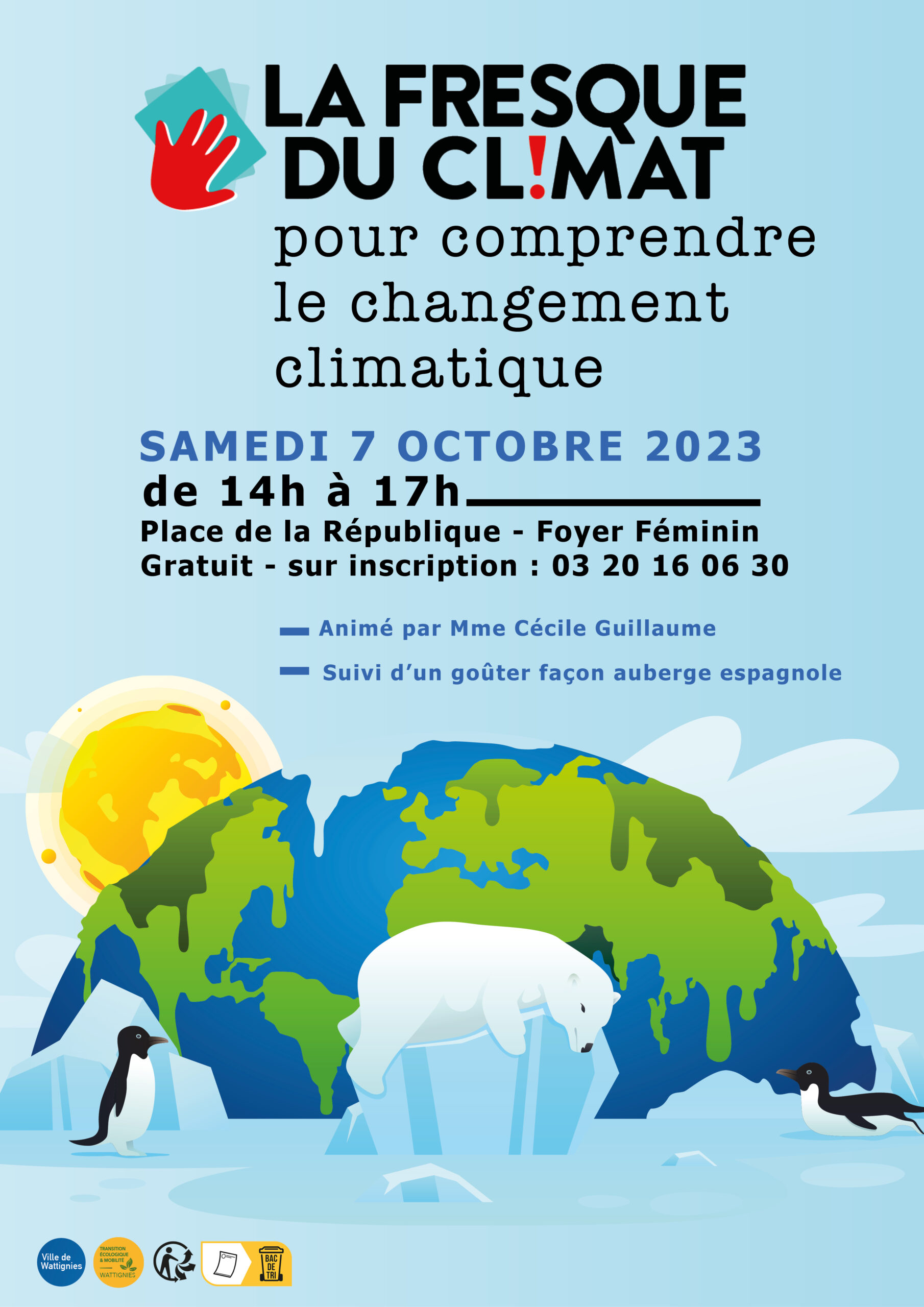 Atelier Fresque Du Climat Mairie Wattignies